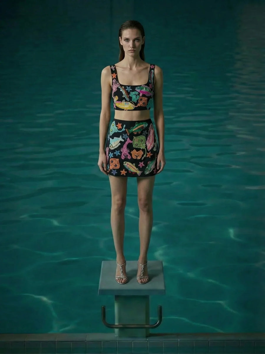 Arizona Co-ord Top Multi Color