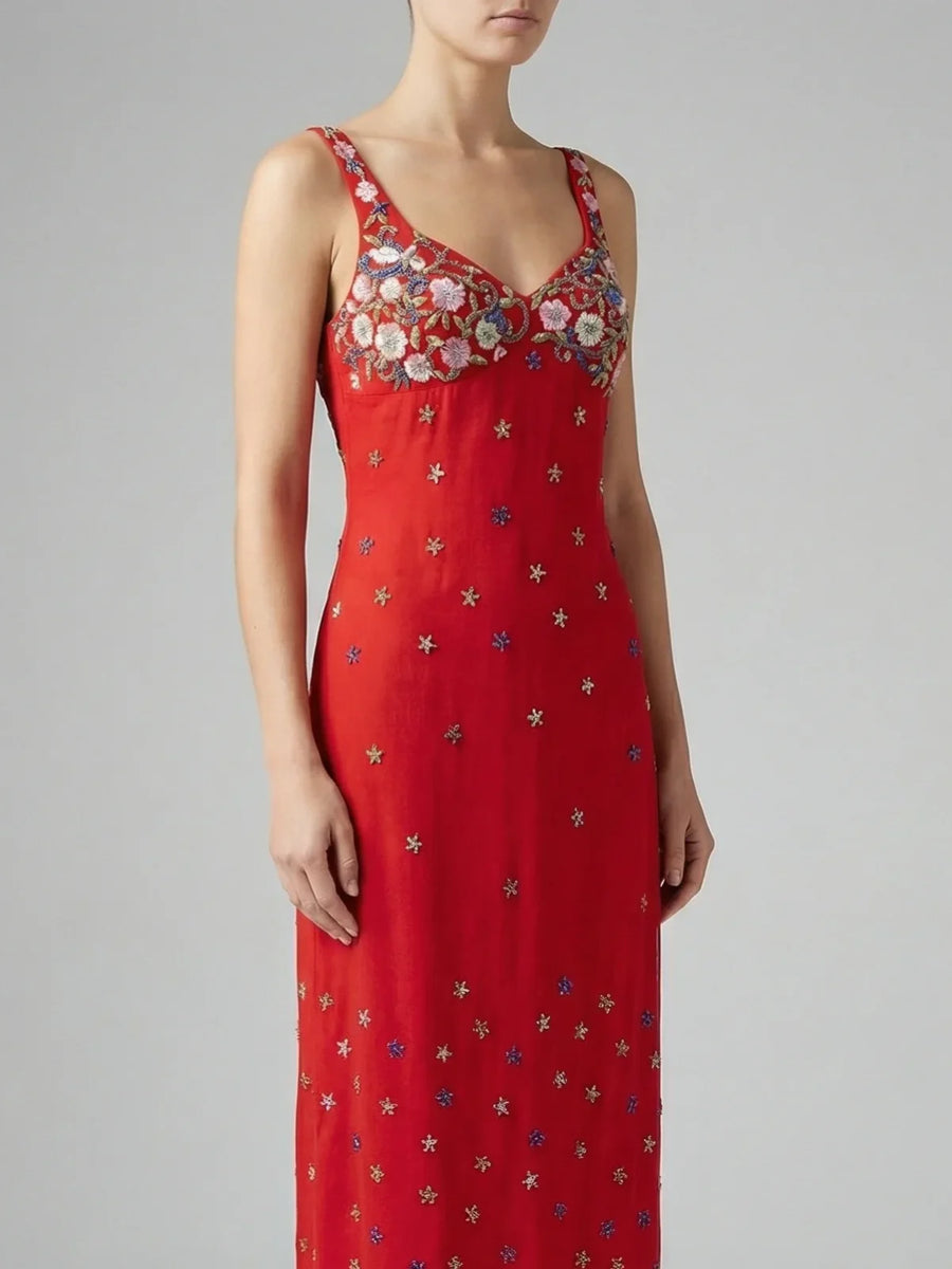 Celeste Jardin Long Dress