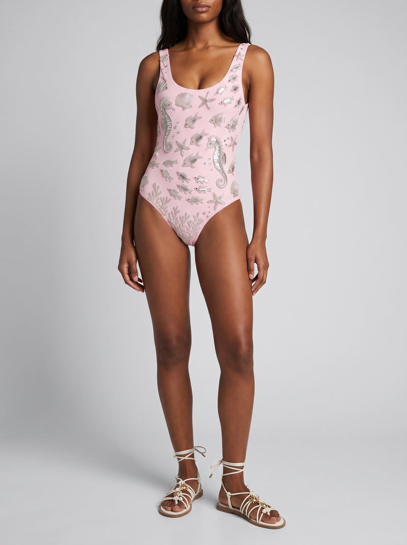 Coraline Pink Swimsuit