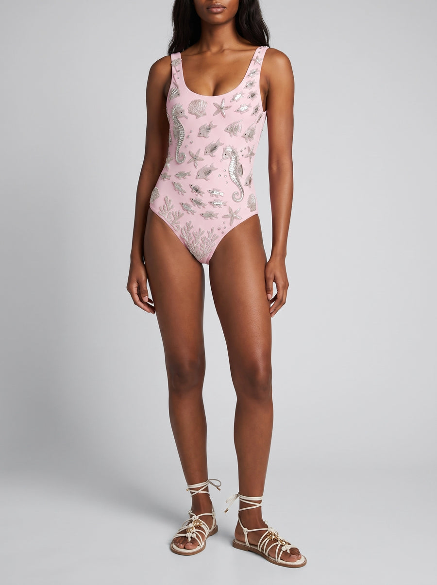 Coraline Pink Swimsuit