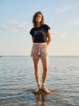 Dolphin Island Black T-Shirt