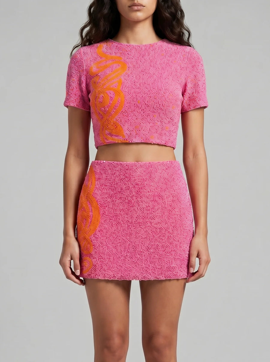 Oceanus x Bárbara Hulanicki Aria Co-ord Top
