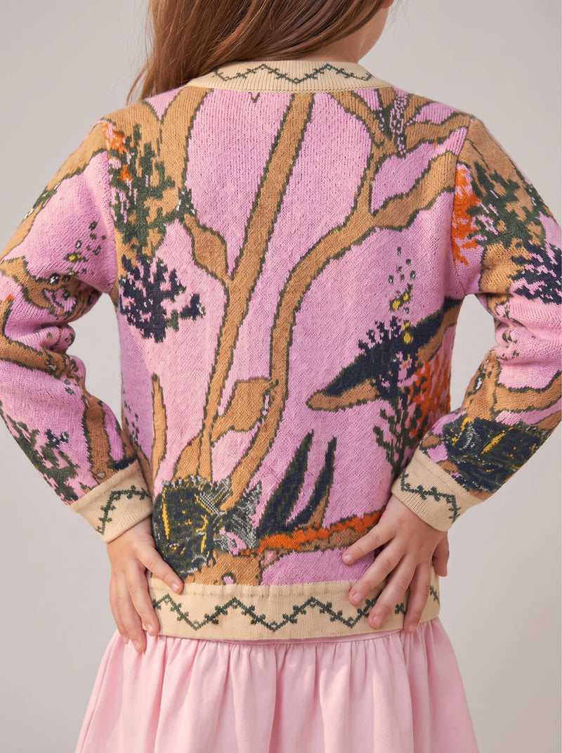Bonnie Kids Pink Cardigan