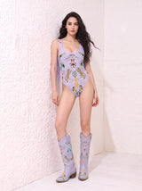Willow Embroidered Leather Boots Multi Colour