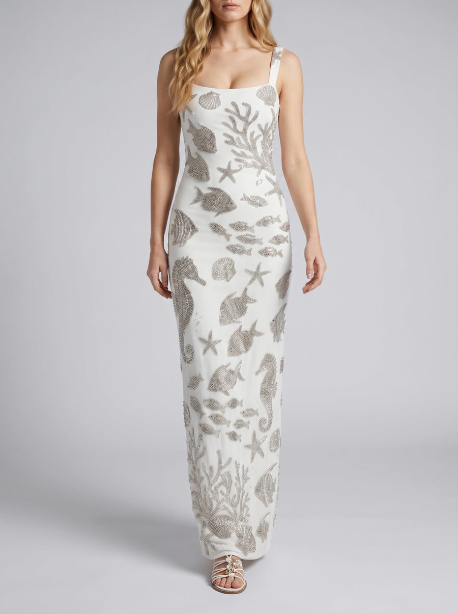 Coraline Multi Colour Long Dress