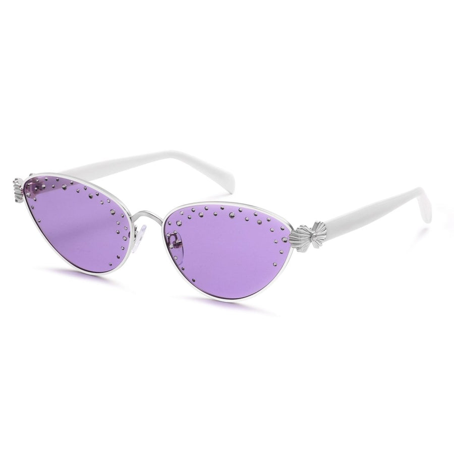 Oceanus x SOJOS Darling Sunglasses Purple - Oceanus Swimwear