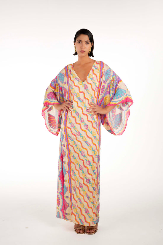 Oceanus x Zandra Rhodes Dream Kaftan