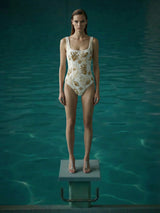 Ocean Treasure White Gold Swimsuit