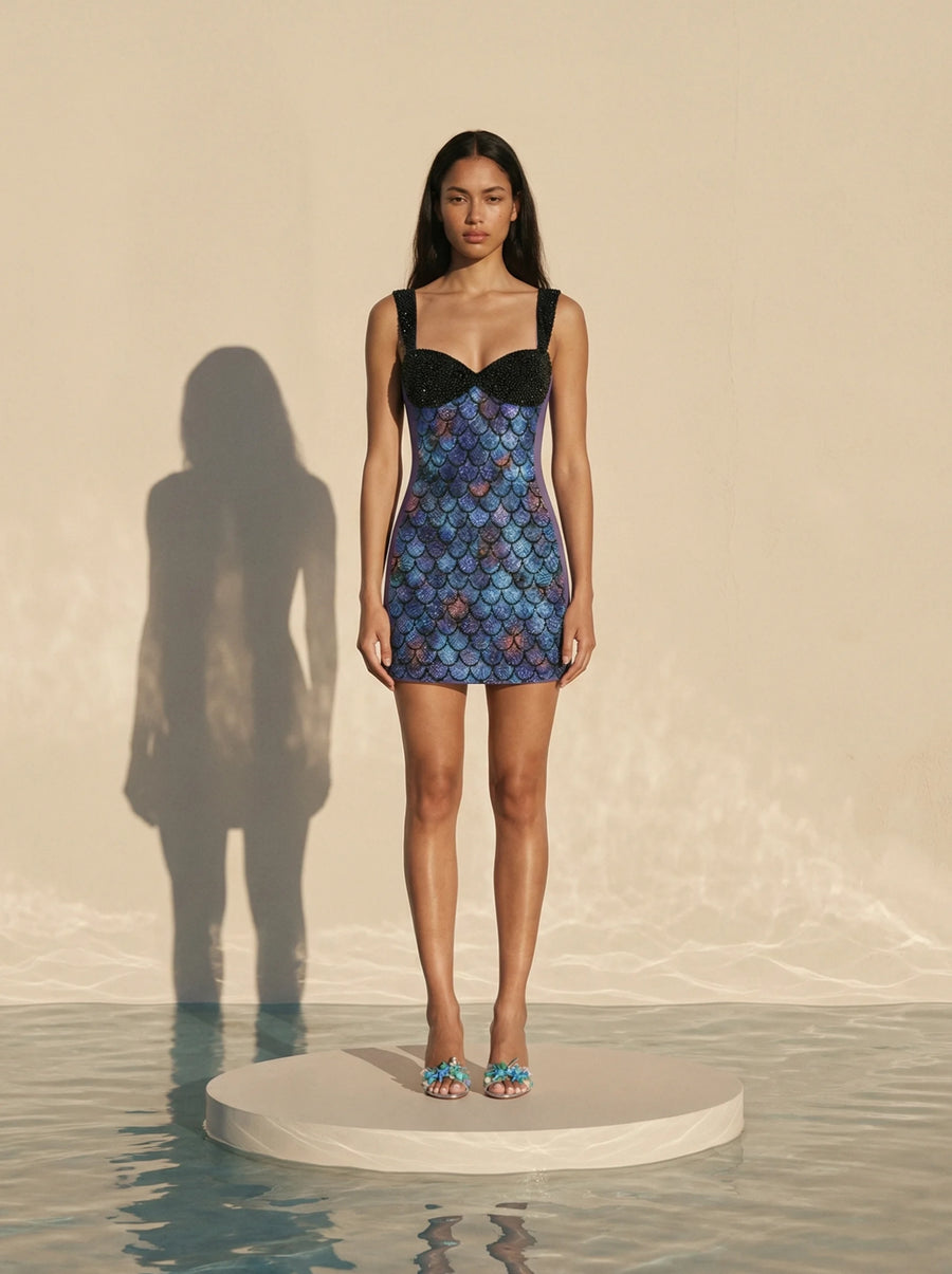 Disney | Oceanus Ursula Shell mini Dress
