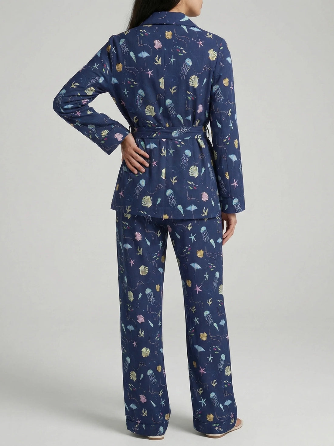 Oceanus x It's 9pm Rizzo Sealife Smoking Suit