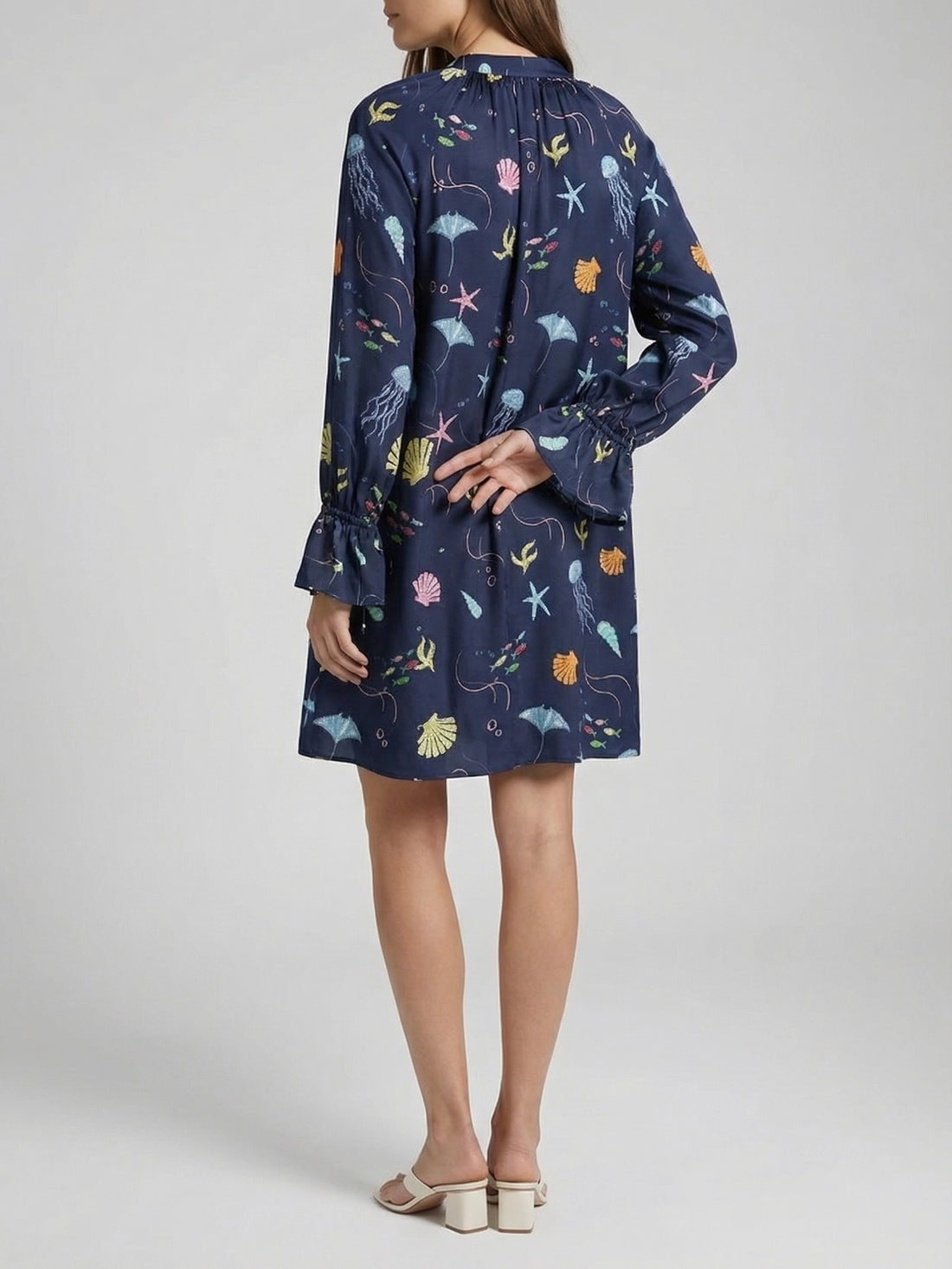 Oceanus x It's 9pm Margot Sealife Dress