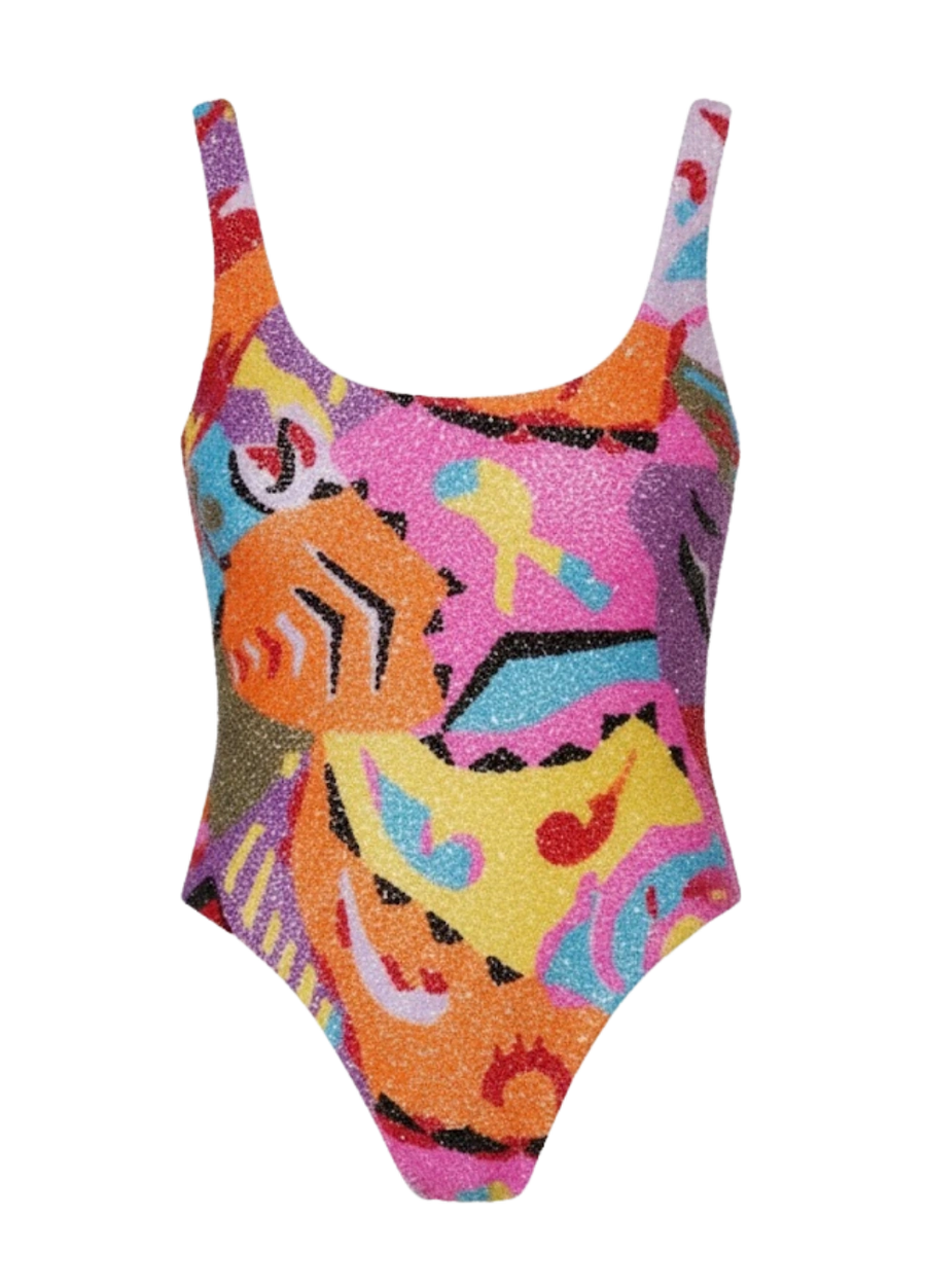 Boston Beaded Swimsuit Multi Colour