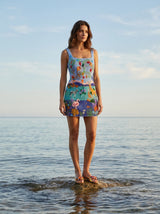 Safari Lagoon Beaded Dress