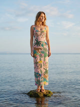 Tropica Pink Maxi Dress