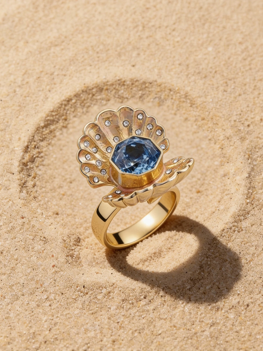 Shell Symphony Ring