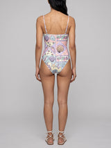 Purple Viola Swimsuit