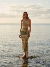 Tropica Gold Maxi Dress