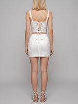 White Starfish Co-ord Top
