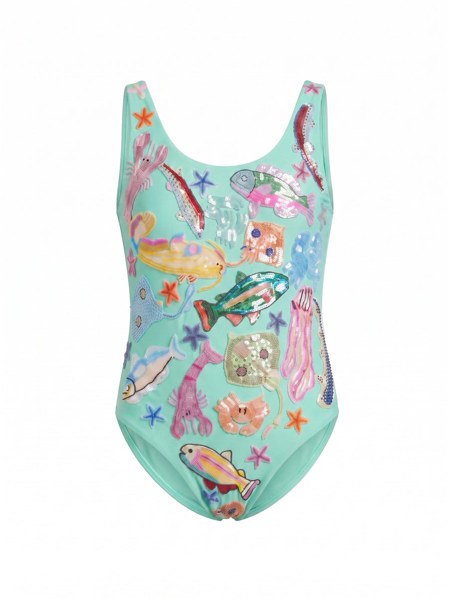 Arizona Kids Swimsuit Multi Colour