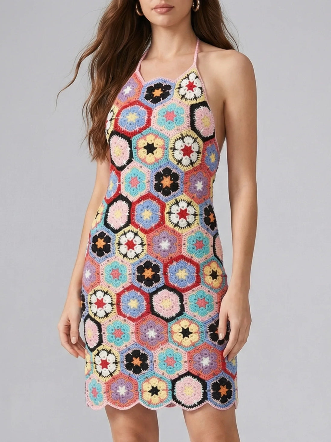 Floral Dress Crochet Pattern