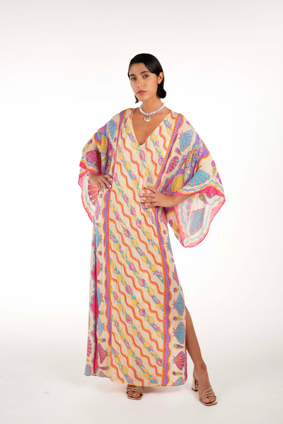 Oceanus x Zandra Rhodes Dream Kaftan