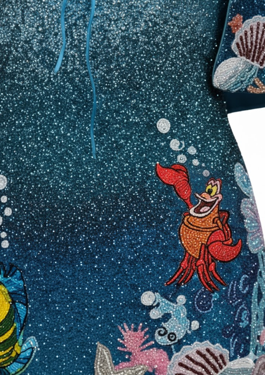 Disney | Oceanus Neptune Dress in Blue