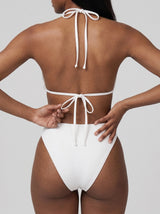 Sea Horse Bikini Bottom White