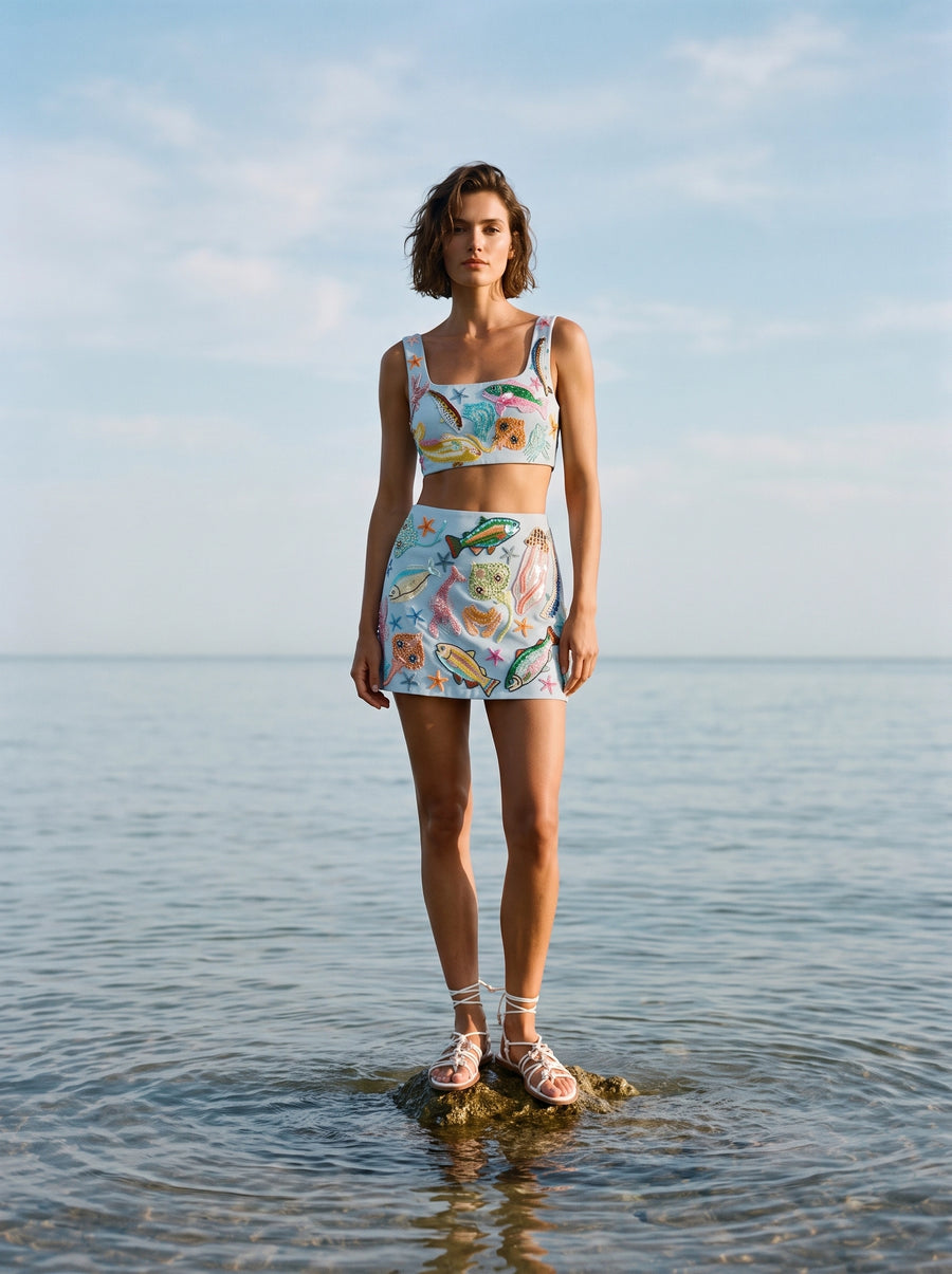 Arizona Co-ord Top Multi Color