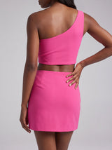 Callie Hot Pink Co-ord Skirt