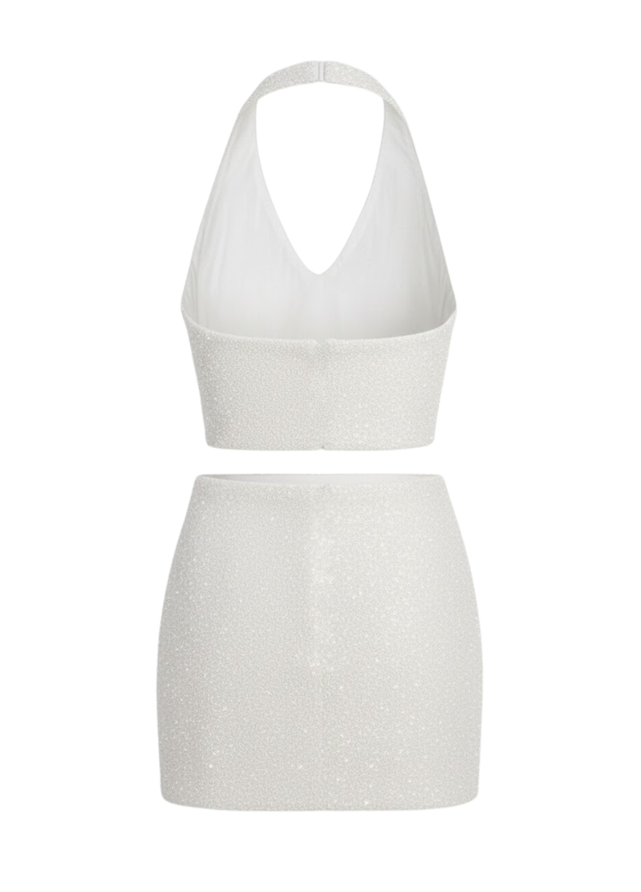 Celeste Beaded Co ord Skirt