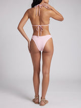 Charli Embellished Premium Tropical Bikini Top