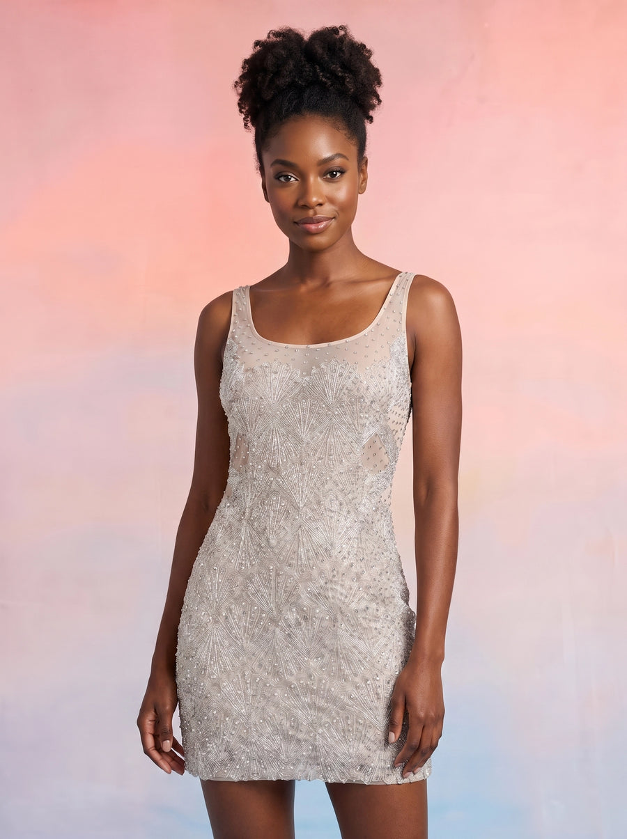 Silver Lining Mini Dress