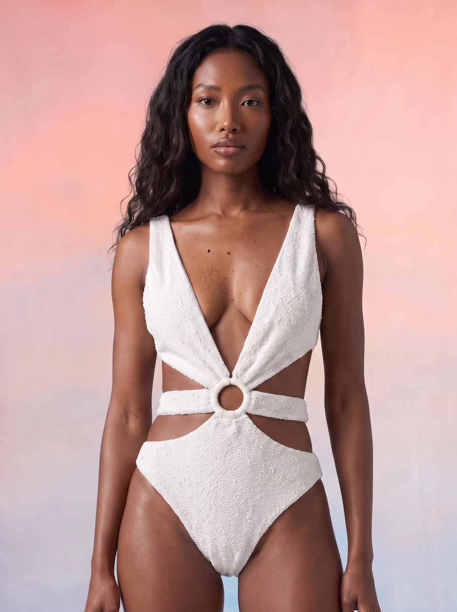 Carlotta Halterneck Premium Swimsuit Multi Colour