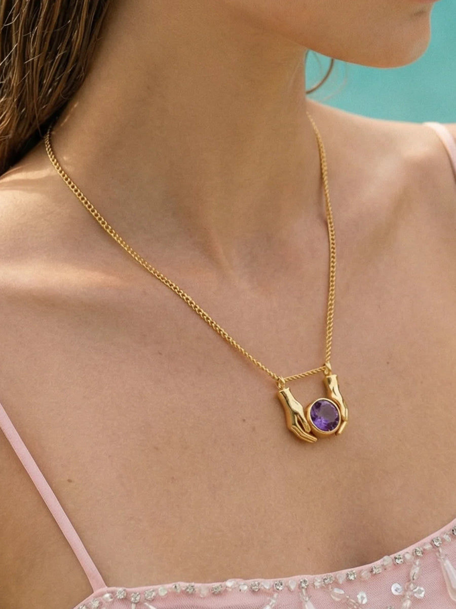 Violet Necklace