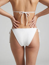 Astra White Bikini Bottom