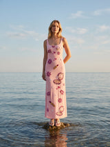 Totally Spies Lycra Long Dress Cosmetic Pink