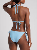 Sun Burst Blue Bikini Bottom
