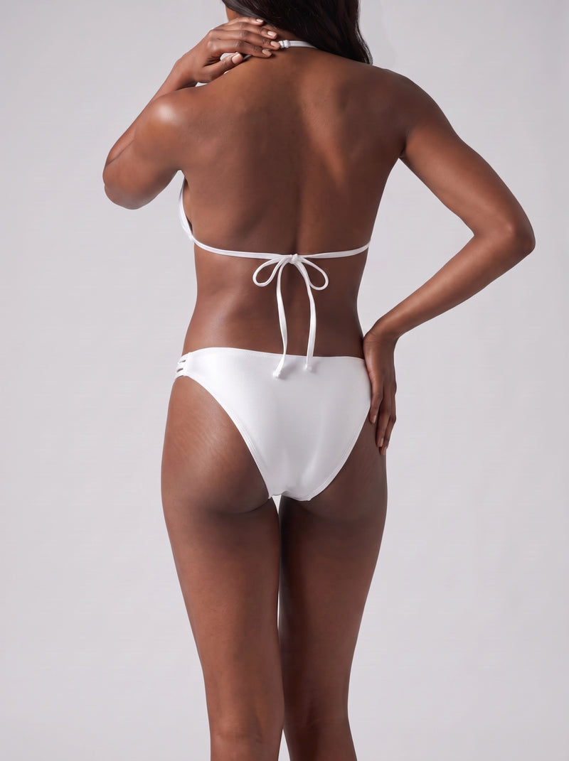 Simmi White Bikini Top
