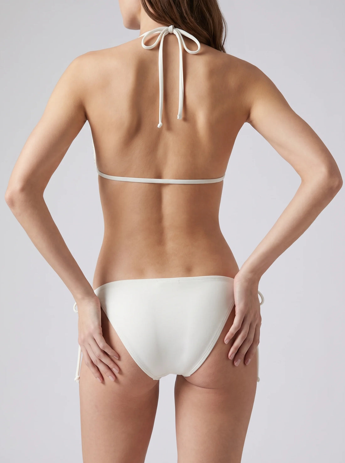 Cora White Bikini Bottom