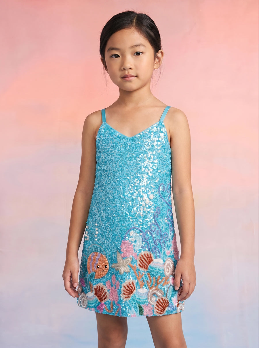 Neptune Kids Blue Dress