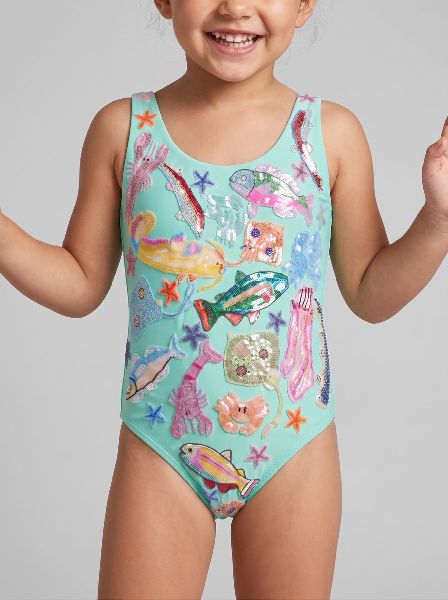 Arizona Kids Swimsuit Multi Colour