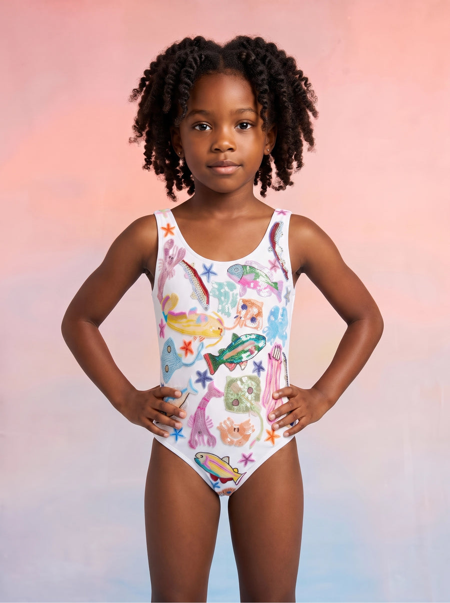 Arizona Kids Swimsuit Multi Colour