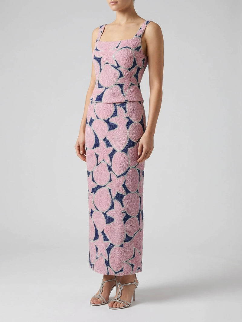 Sea Moscow Long Co-ord Skirt Multi Colour