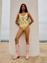 Willow Embroidered Leather Boots Multi Colour