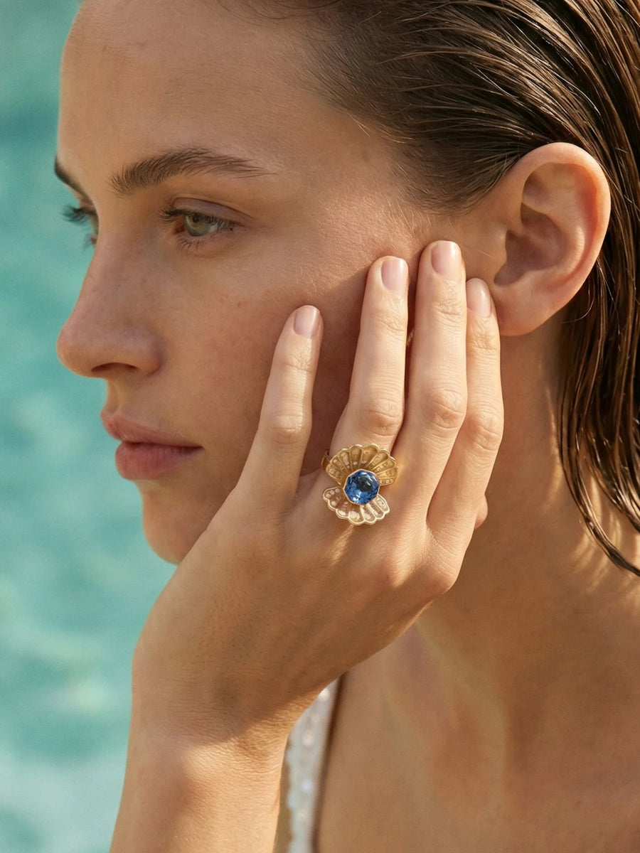 Shell Symphony Ring