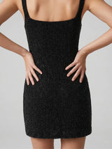 Oceanus x Zandra Rhodes Dreamy Dress Black
