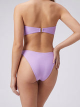 Quinn Clasp Closure Bikini Top Lilac