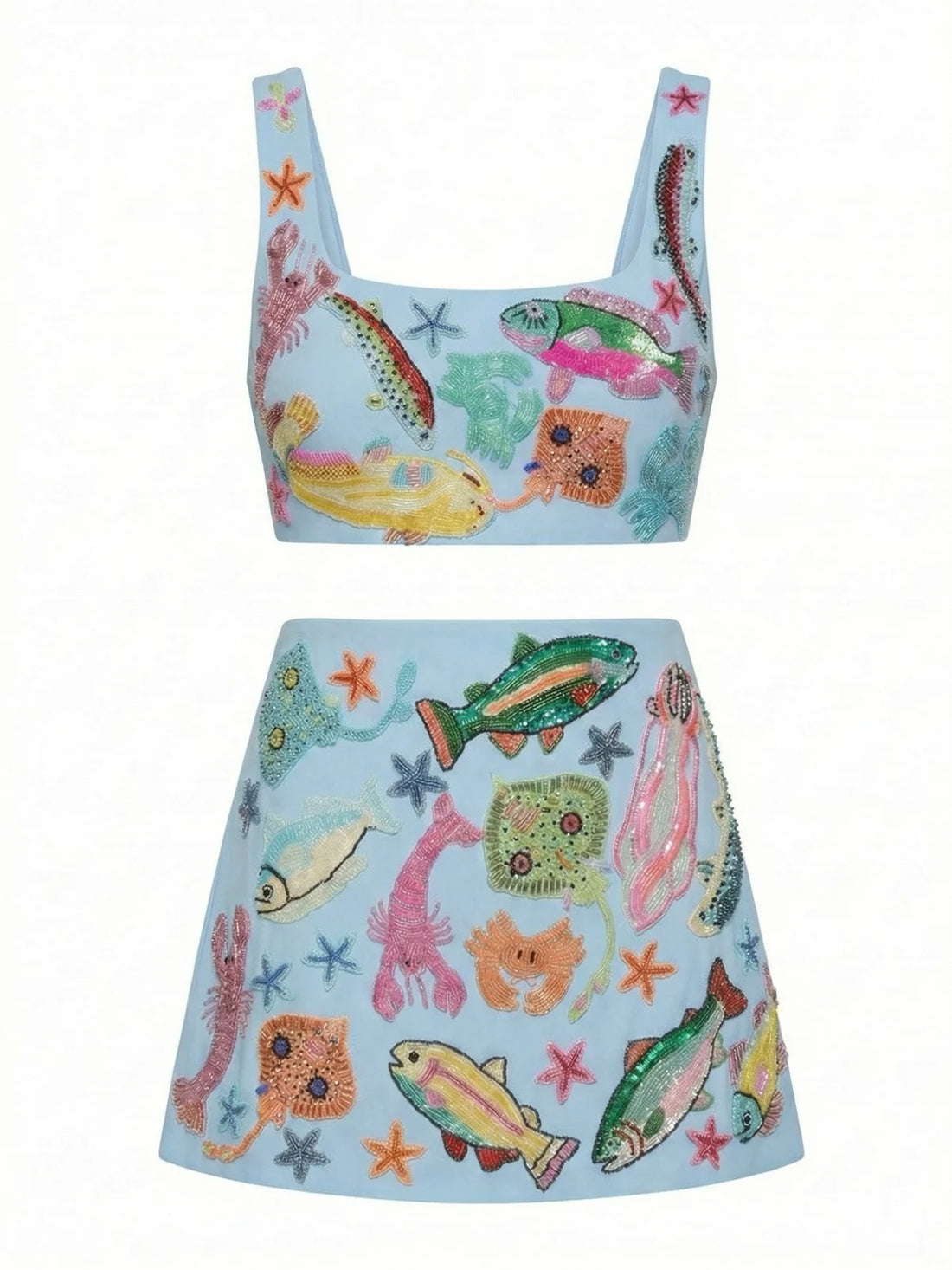 Arizona Co-ord Top Blue