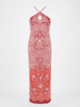 Coastal Glow Ombre Maxi Dress