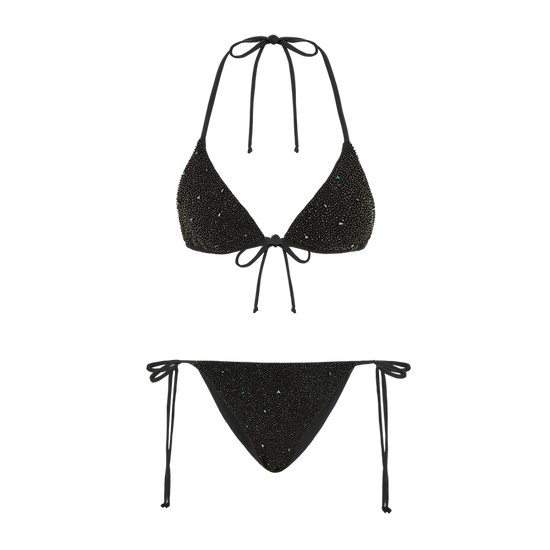 Amel Black Bikini Bottom Pack Shot image 